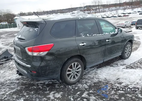 2016 Nissan Pathfinder S from USA, damaged, VIN 5N1AR2MM2GC651699